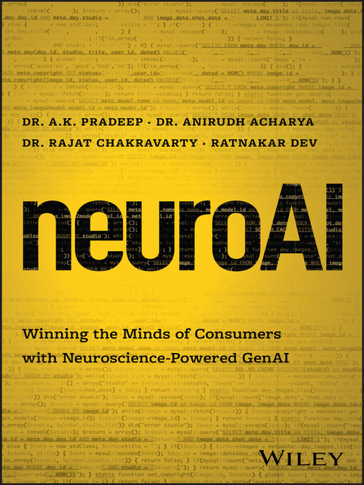 Title details for neuroAI by A. K. Pradeep - Available